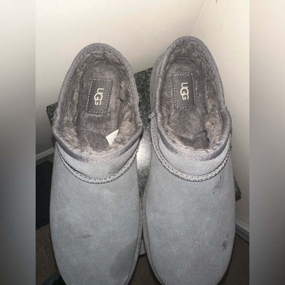 UGGs women Gray Suede Slip-On Shoes - Picture 3 of 10